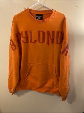 Boy London Orange Crewneck Sweatshirt